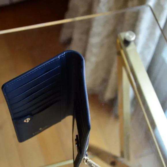 Kate Spade KF497 Tennis Toss Large Slim Bifold Wallet - Picture 8 of 8